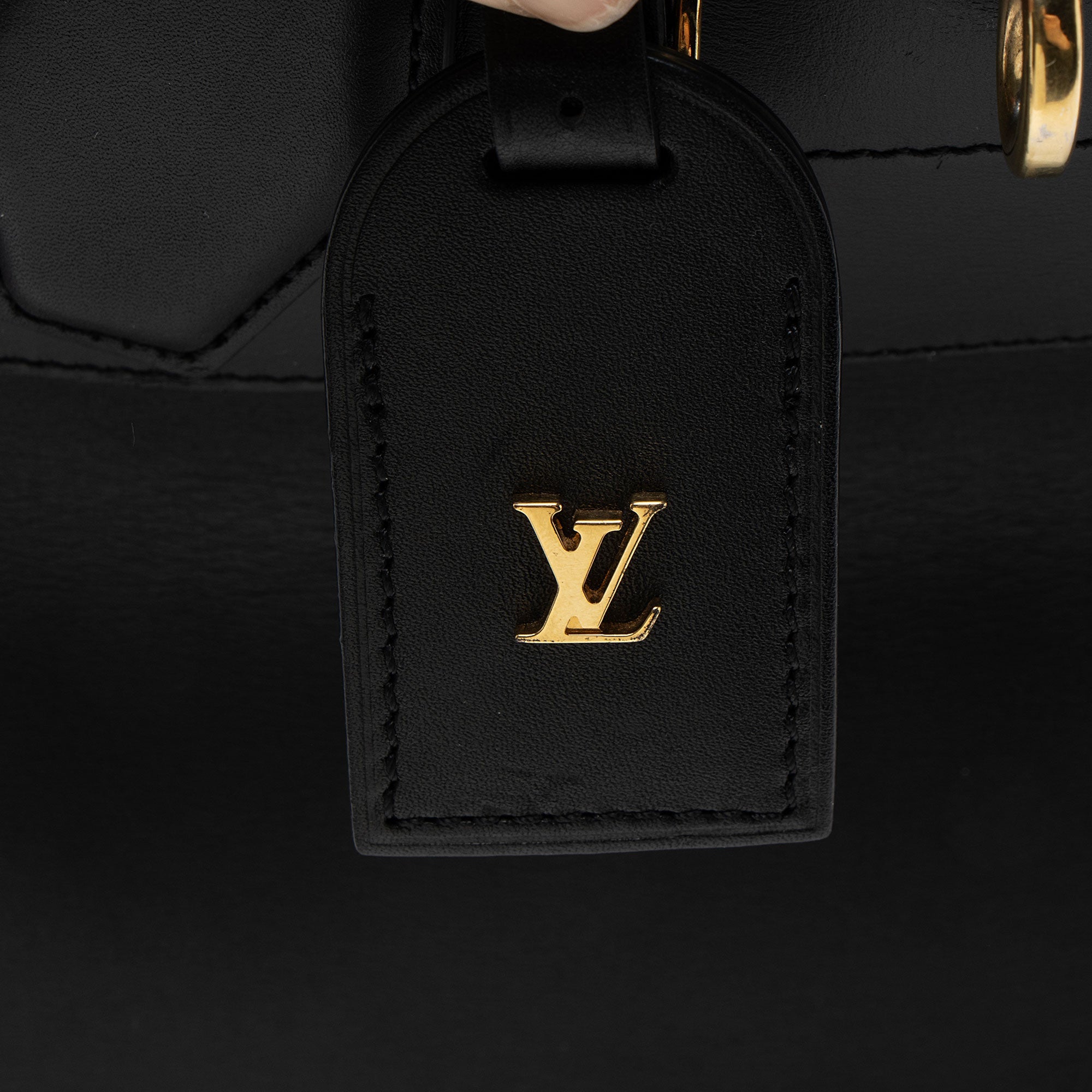Louis Vuitton Calfskin City Steamer MM Tote