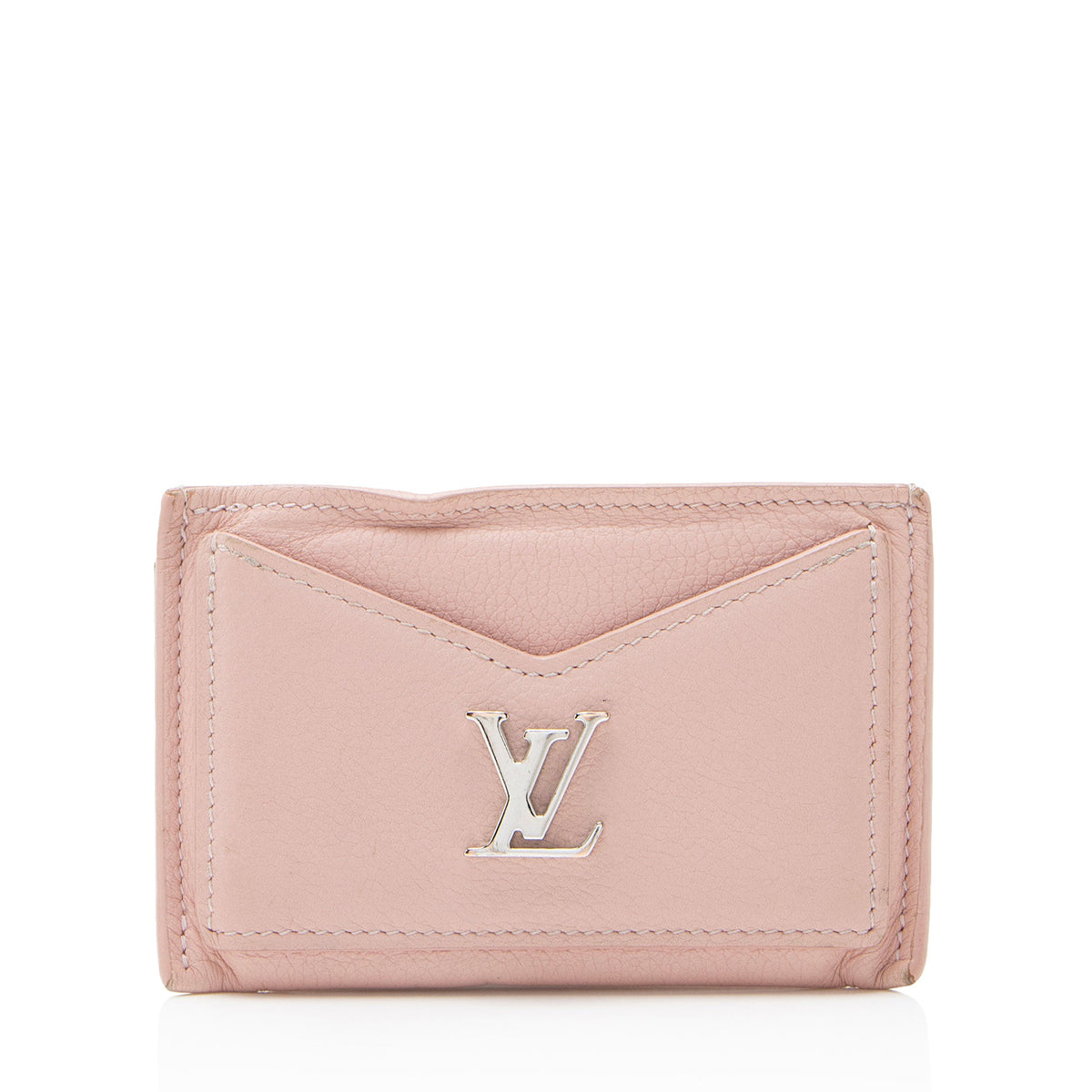 Louis Vuitton Calfskin Lockme Card Holder