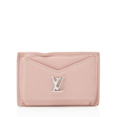 Louis Vuitton Calfskin Lockme Card Holder