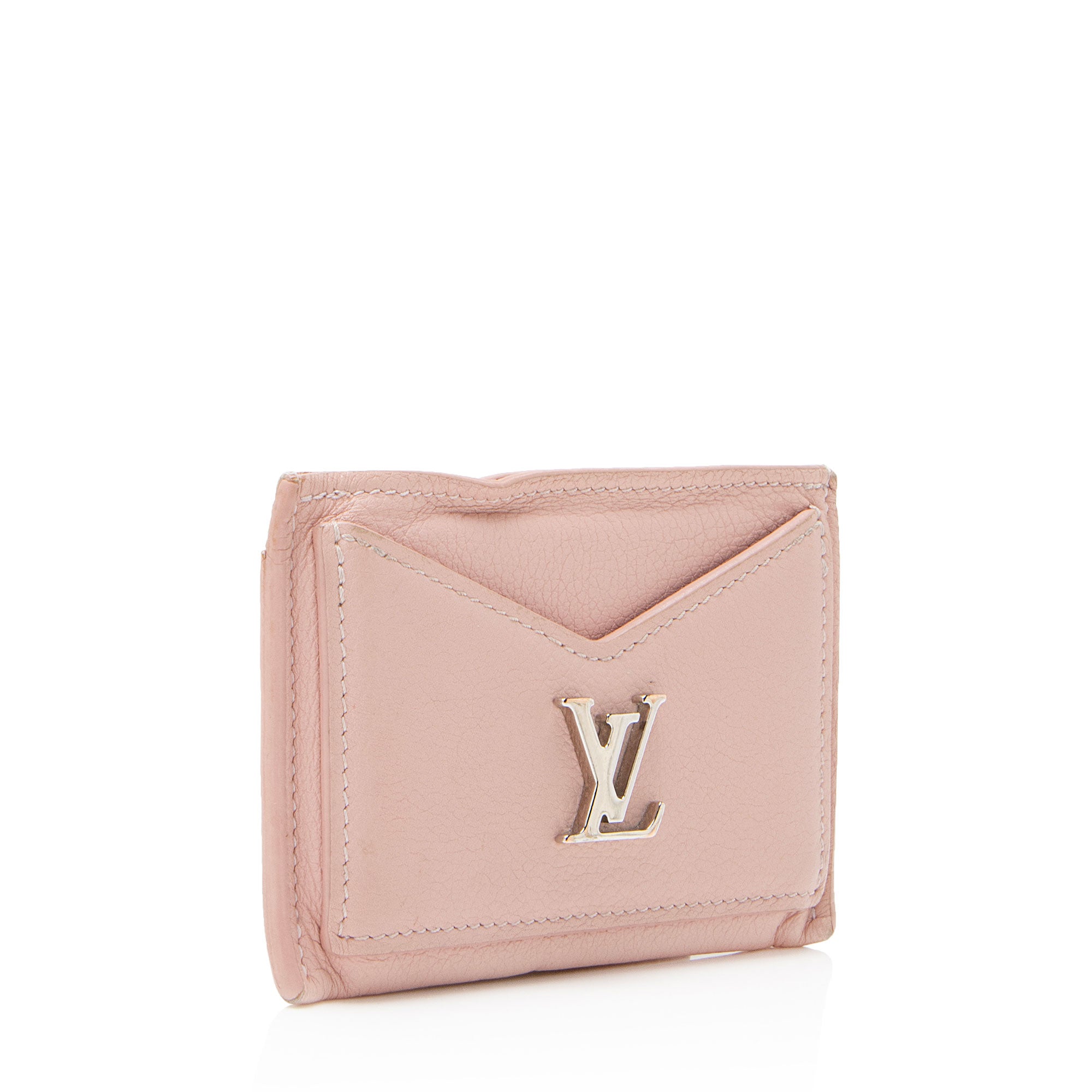 Louis Vuitton Calfskin Lockme Card Holder