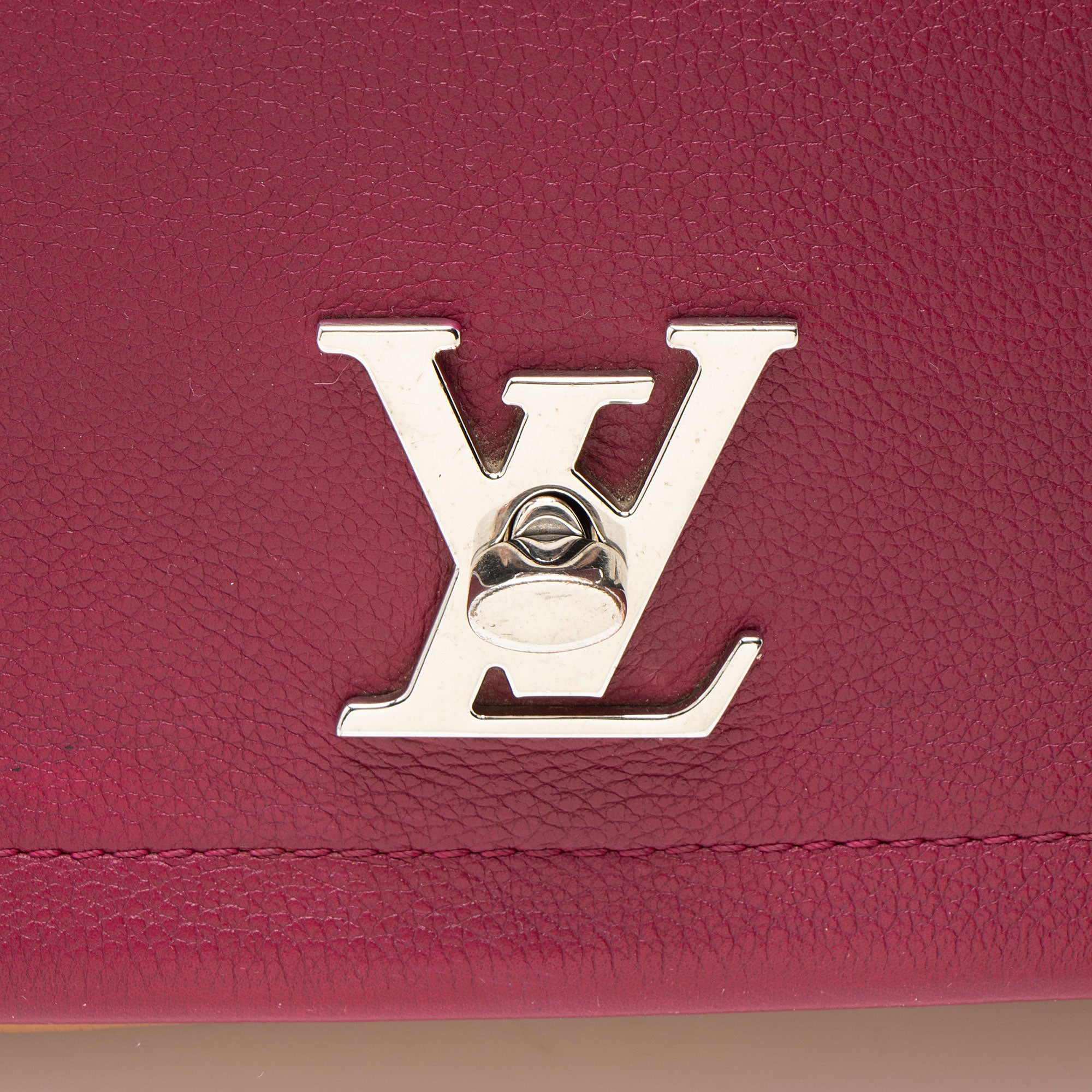 Louis Vuitton Calfskin Lockme II BB Shoulder Bag