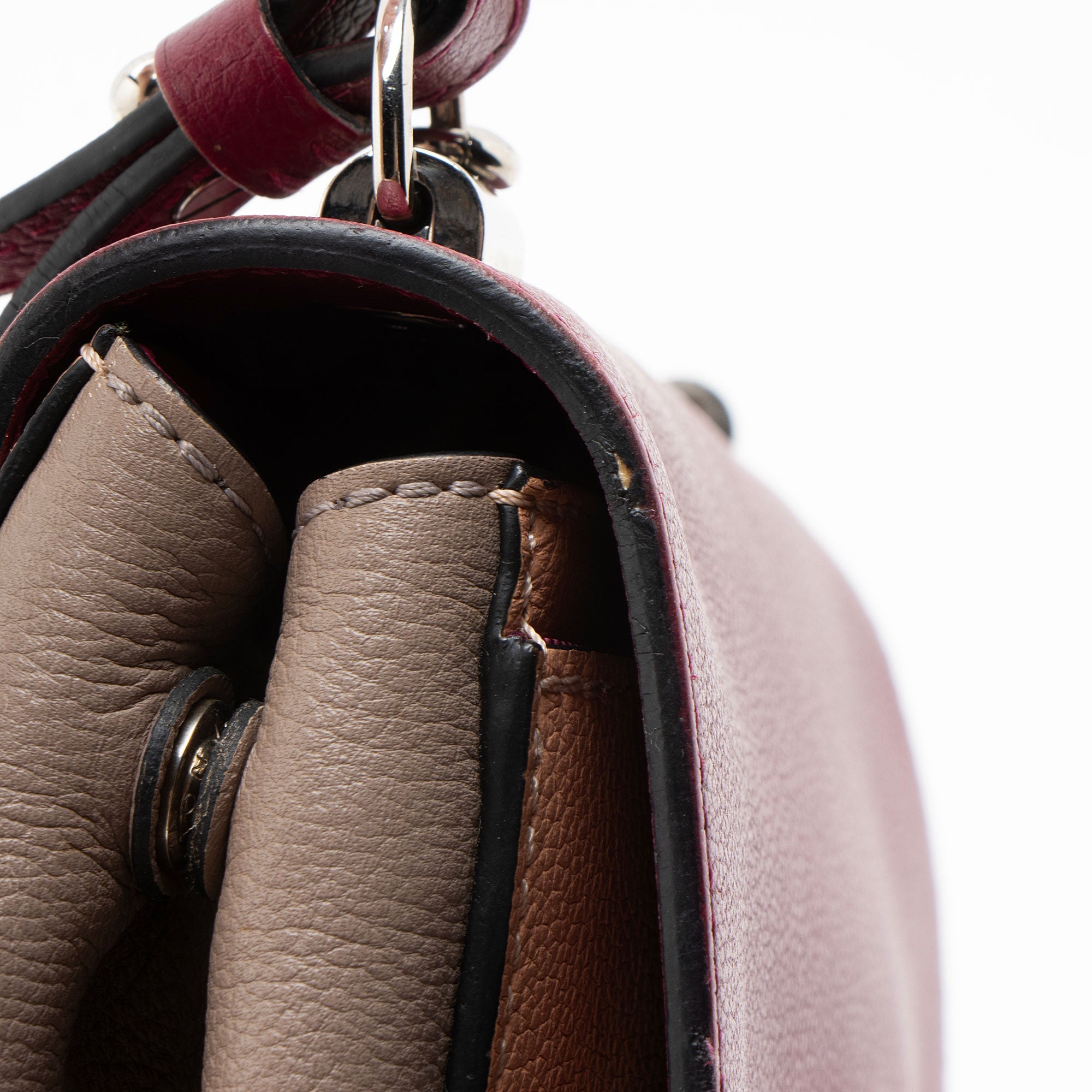 Louis Vuitton Calfskin Lockme II BB Shoulder Bag