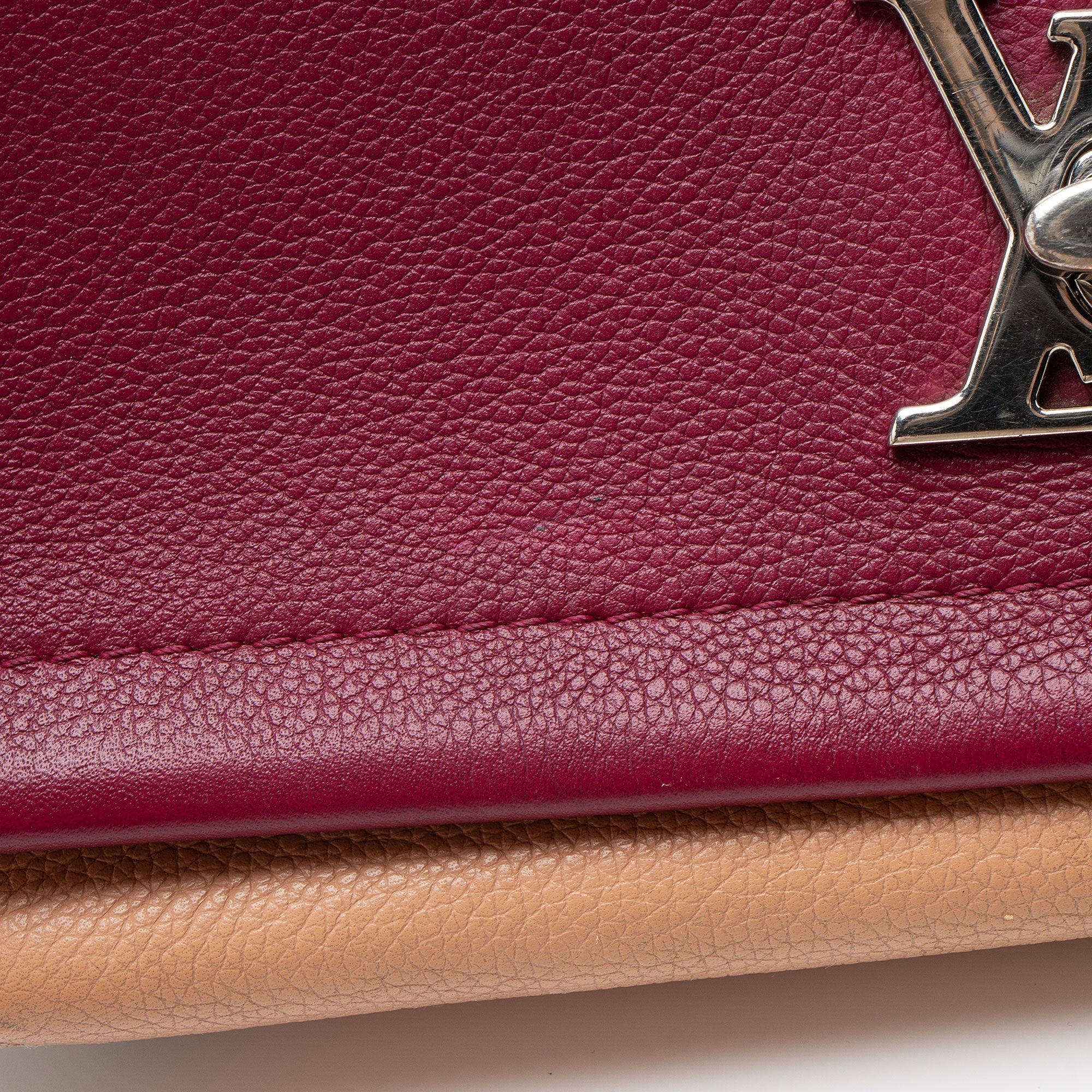 Louis Vuitton Calfskin Lockme II BB Shoulder Bag