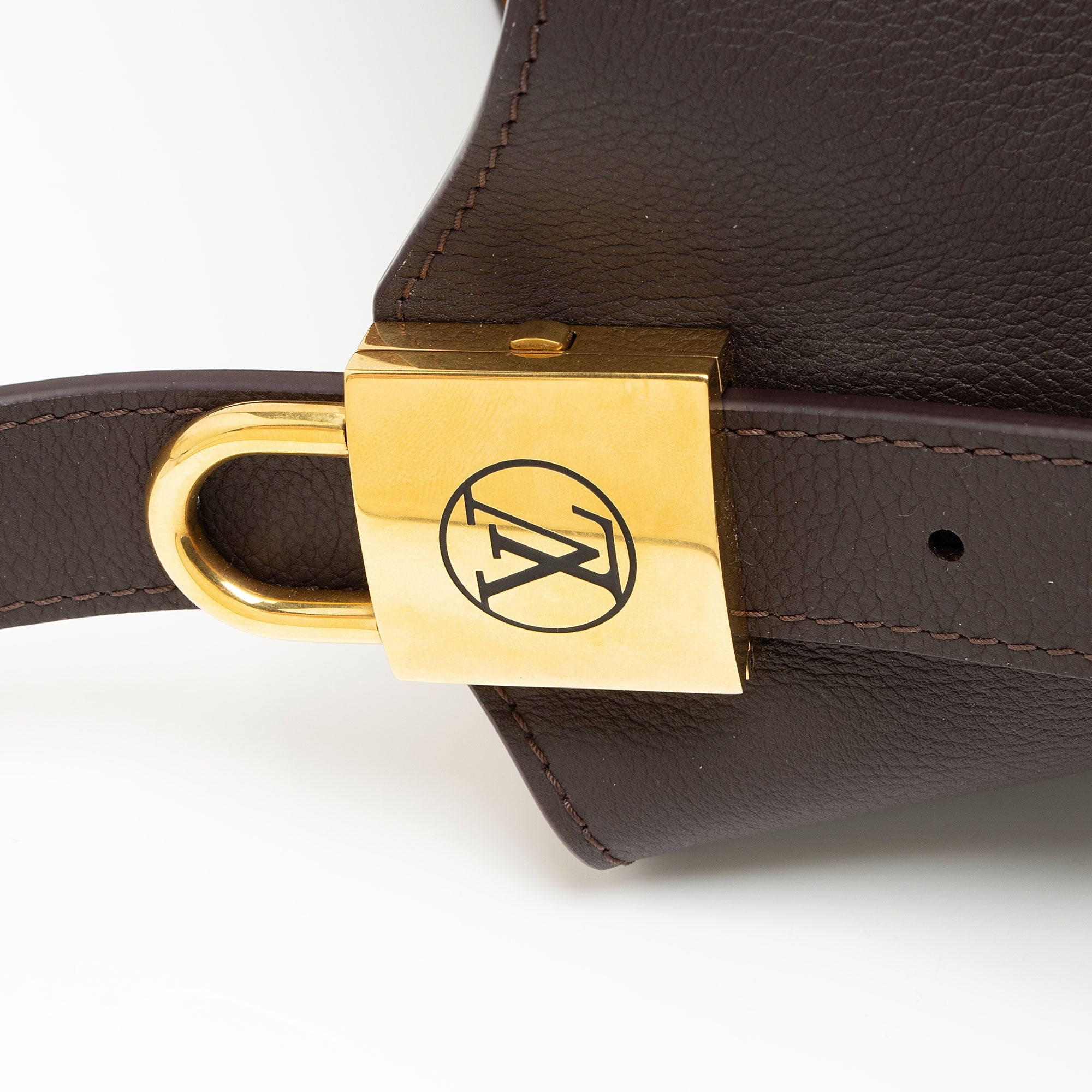 Louis Vuitton Calfskin Low Key MM Hobo