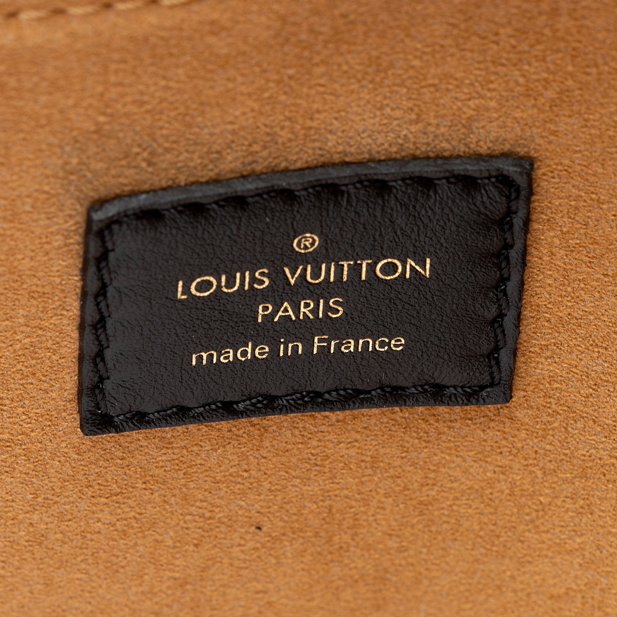 Louis Vuitton Calfskin Monogram Canvas On My Side MM Tote