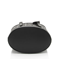 Louis Vuitton Calfskin Monogram Lace PM Bucket Bag
