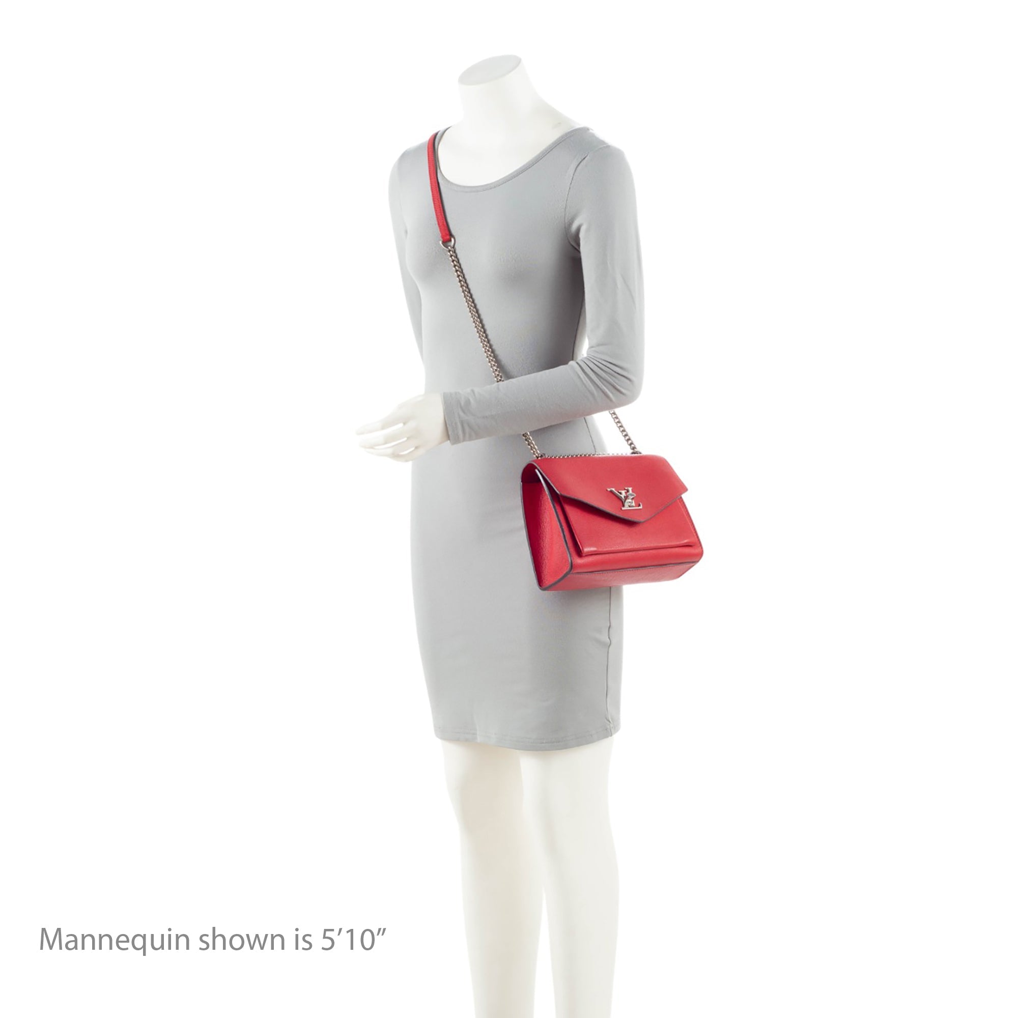 Louis Vuitton Calfskin Mylockme BB Shoulder Bag