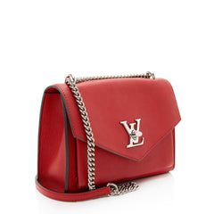 Louis Vuitton Calfskin Mylockme BB Shoulder Bag