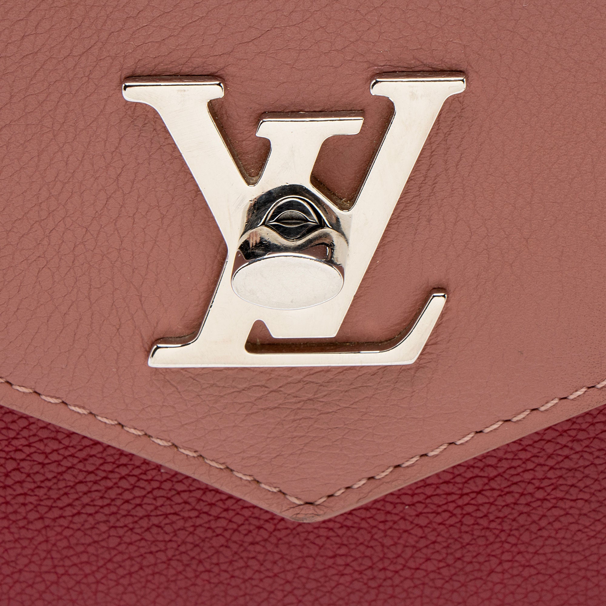 Louis Vuitton Calfskin Mylockme BB Shoulder Bag