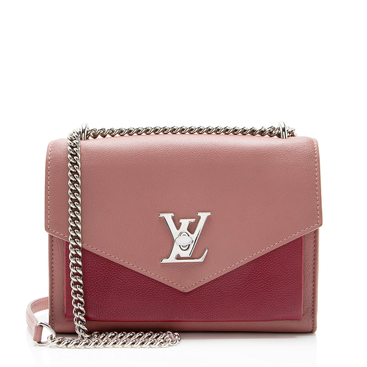 Louis Vuitton Calfskin Mylockme BB Shoulder Bag