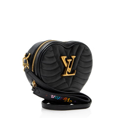 Louis Vuitton Calfskin New Wave Heart Shoulder Bag