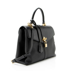 Louis Vuitton Calfskin Rose Des Vents MM Top Handle