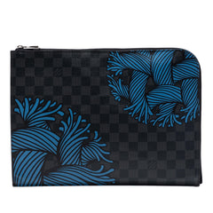 Louis Vuitton Christopher Nemeth Damier Graphite Pochette Jour GM