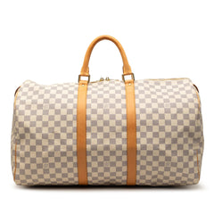 Louis Vuitton Damier Azur Keepall 50