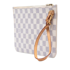 Louis Vuitton Damier Azur Neverfull MM Pouch