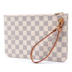 Louis Vuitton Damier Azur Neverfull MM Pouch