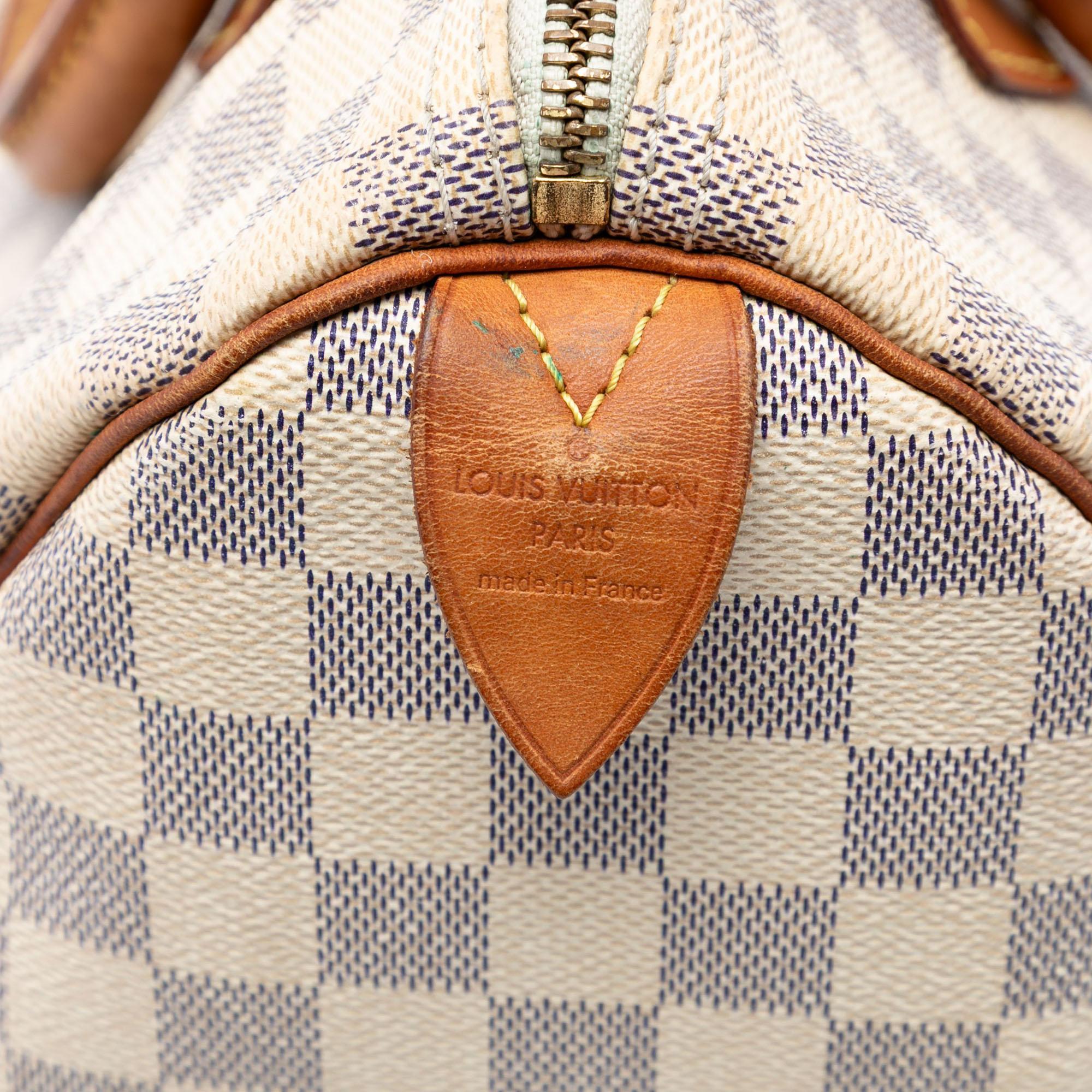 Louis Vuitton Damier Azur Speedy 30