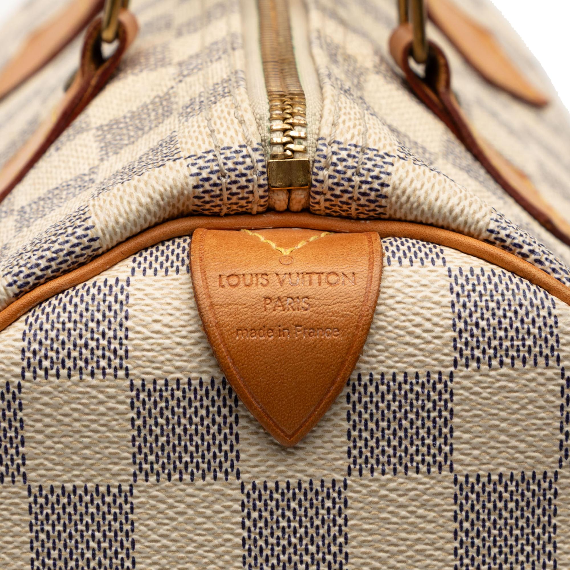 Louis Vuitton Damier Azur Speedy 30