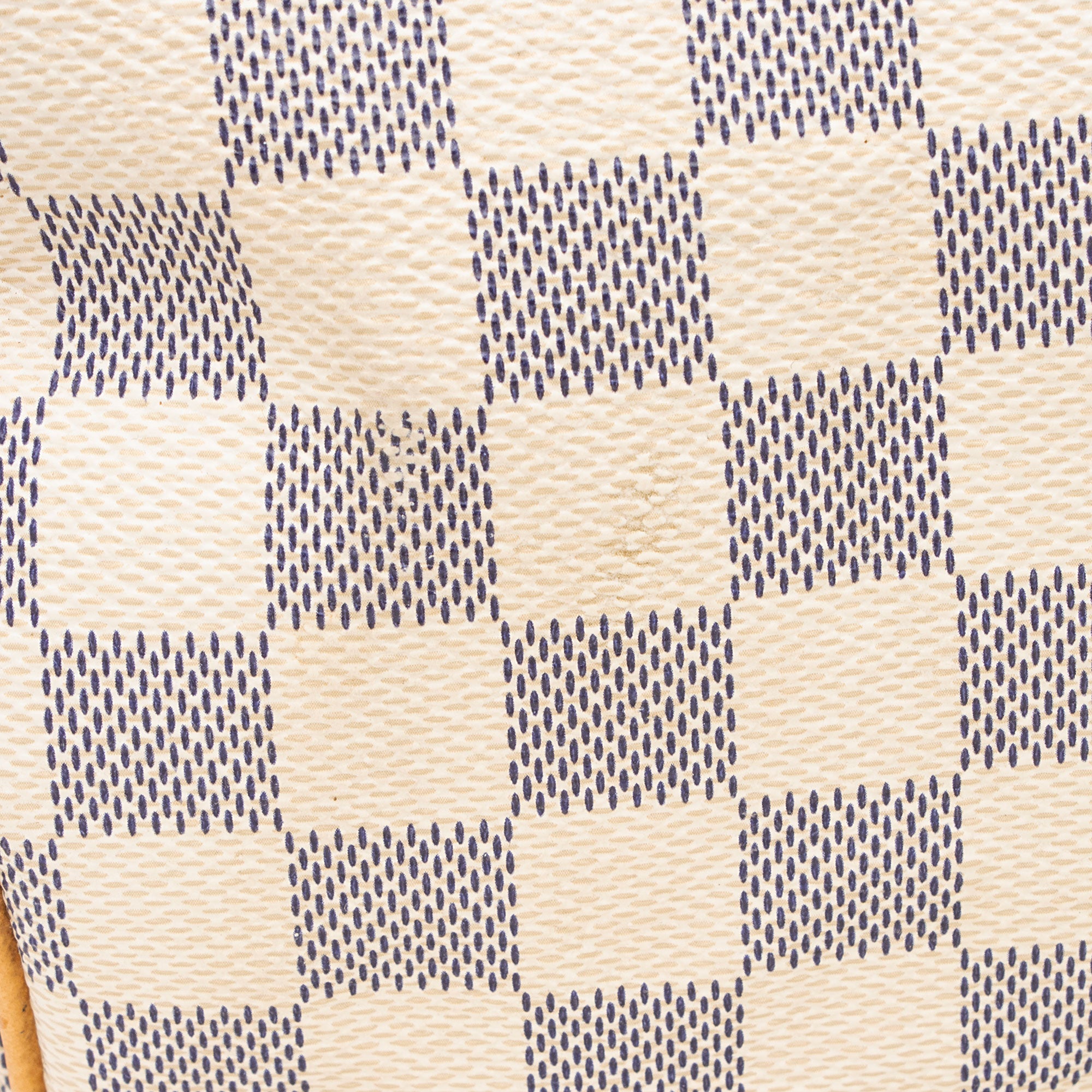 Louis Vuitton Damier Azur Speedy 35 Satchel