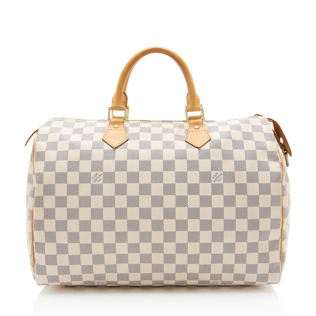 Louis Vuitton Damier Azur Speedy 35 Satchel