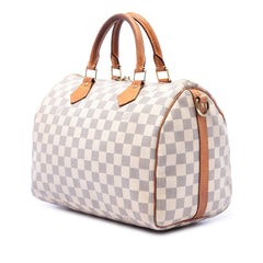 Louis Vuitton Damier Azur Speedy Bandouliere 30