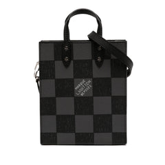 Louis Vuitton Damier Checkerboard Sac Plat XS