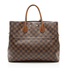 Louis Vuitton Damier Ebene Ascot Satchel