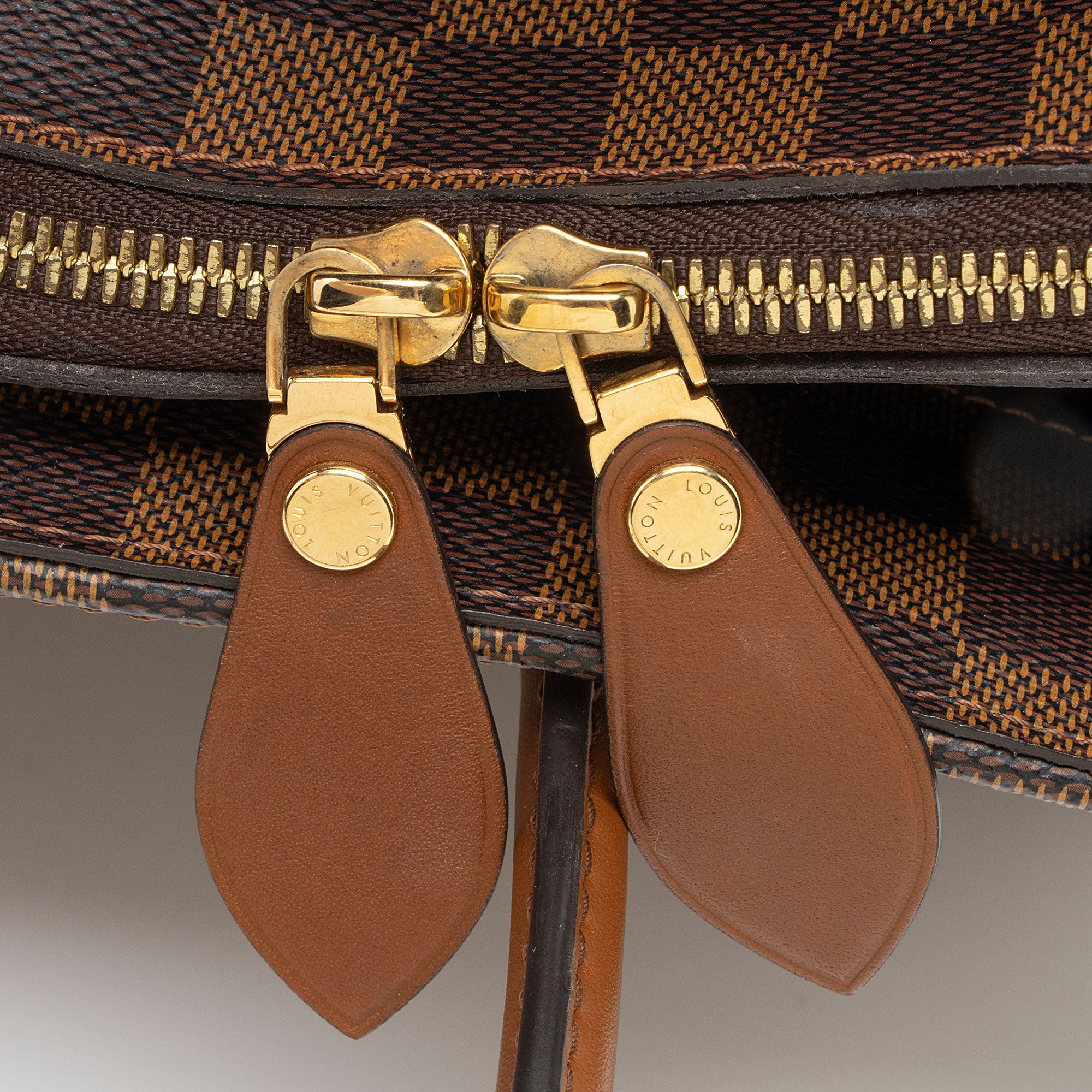 Louis Vuitton Damier Ebene Ascot Satchel