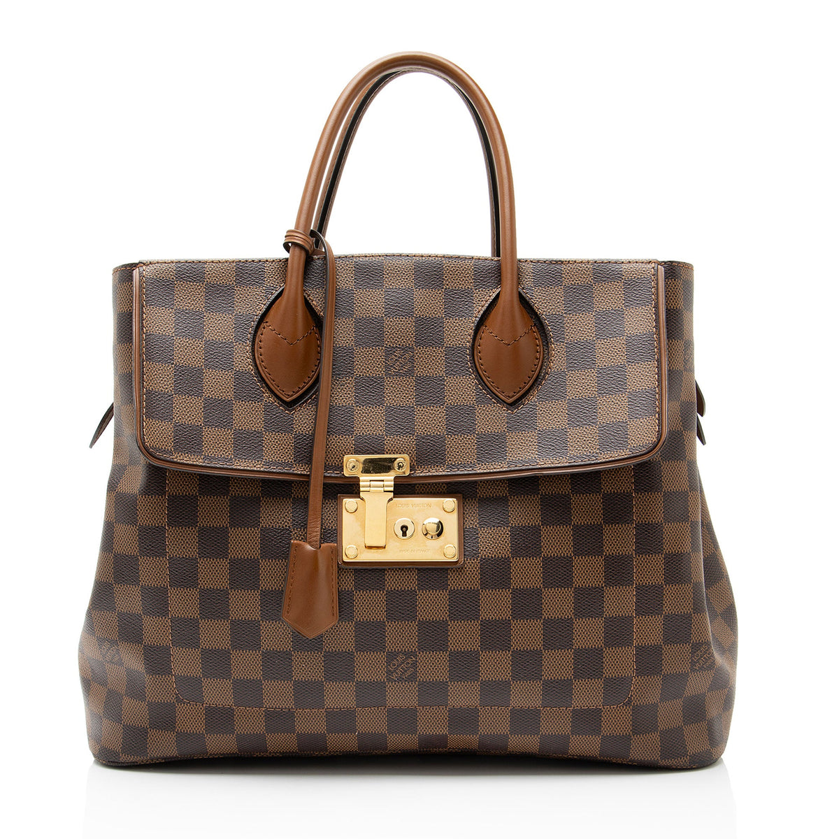 Louis Vuitton Damier Ebene Ascot Satchel