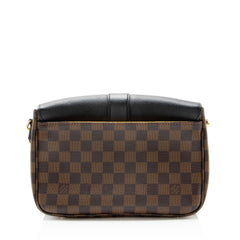 Louis Vuitton Damier Ebene Calfskin Clapton PM Shoulder Bag