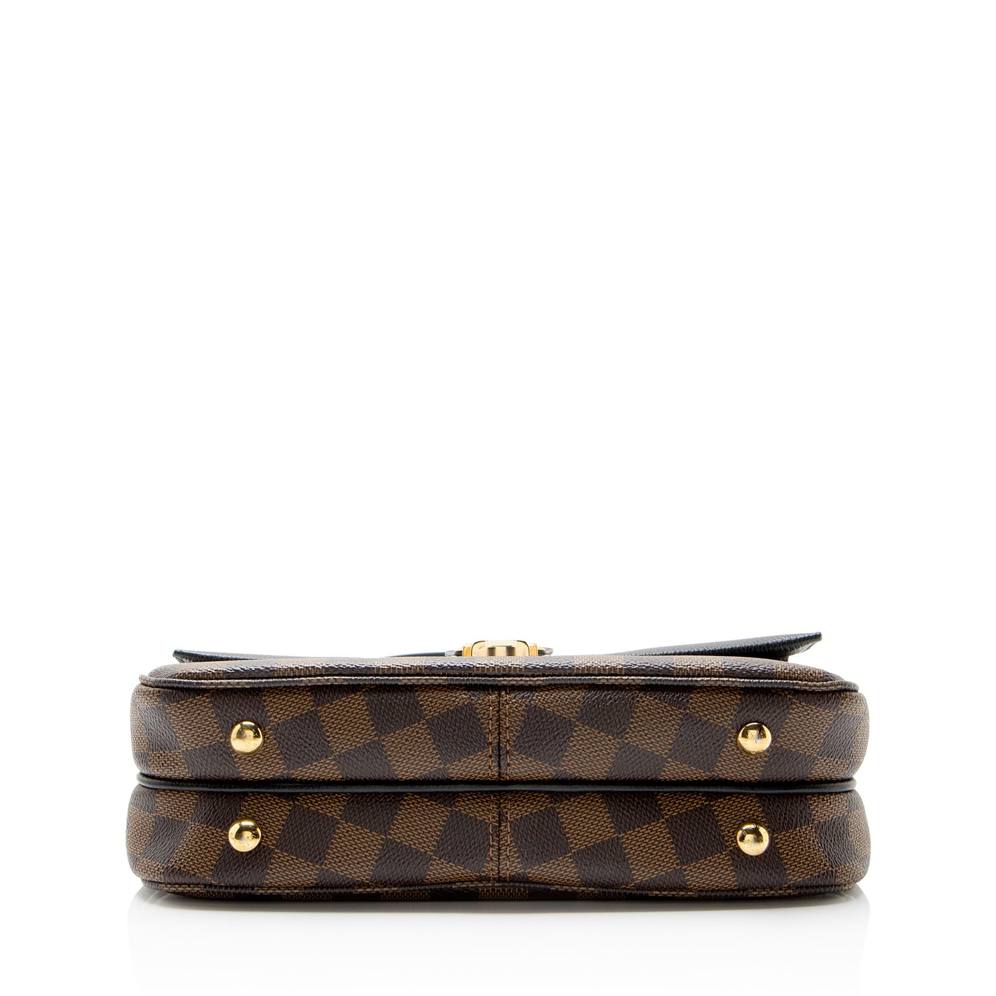 Louis Vuitton Damier Ebene Calfskin Clapton PM Shoulder Bag