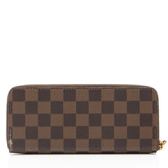 Louis Vuitton Damier Ebene Clemence Wallet