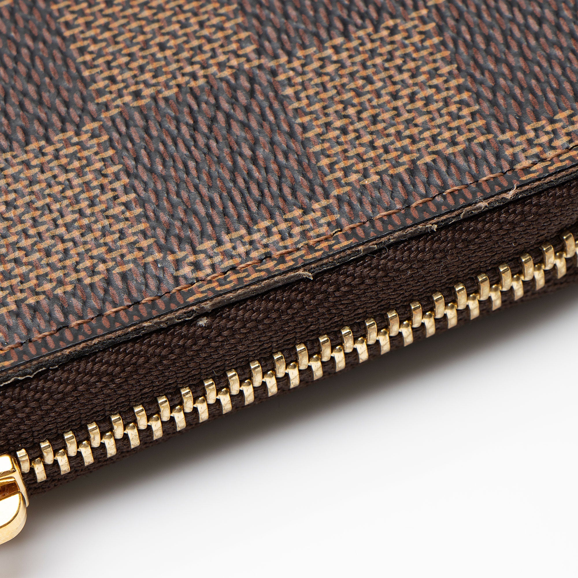 Louis Vuitton Damier Ebene Clemence Wallet