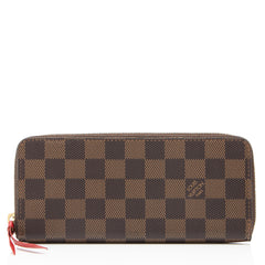 Louis Vuitton Damier Ebene Clemence Wallet