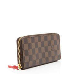 Louis Vuitton Damier Ebene Clemence Wallet