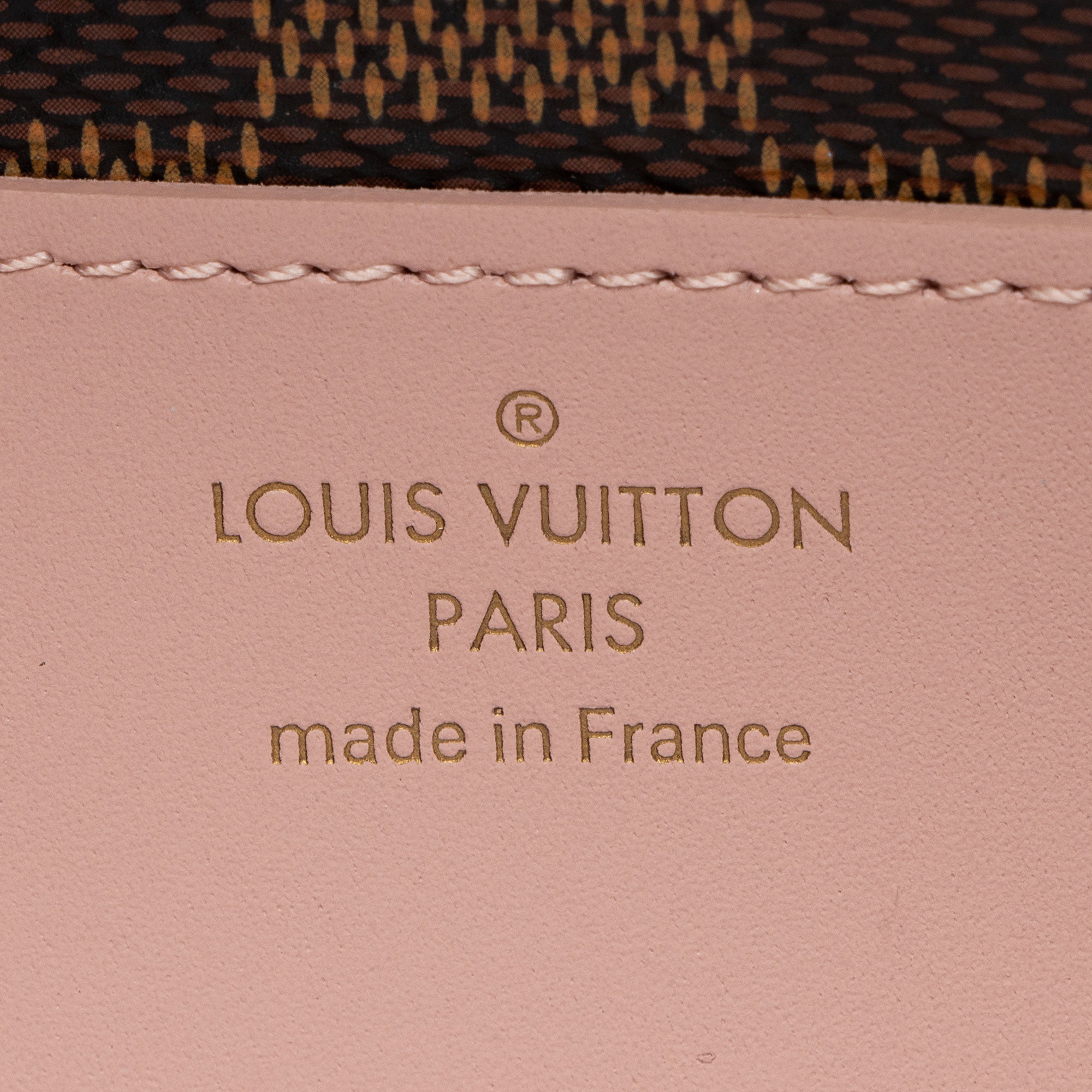 Louis Vuitton Damier Ebene Croisette Chain Wallet