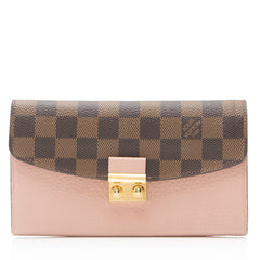 Louis Vuitton Damier Ebene Croisette Wallet