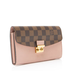 Louis Vuitton Damier Ebene Croisette Wallet