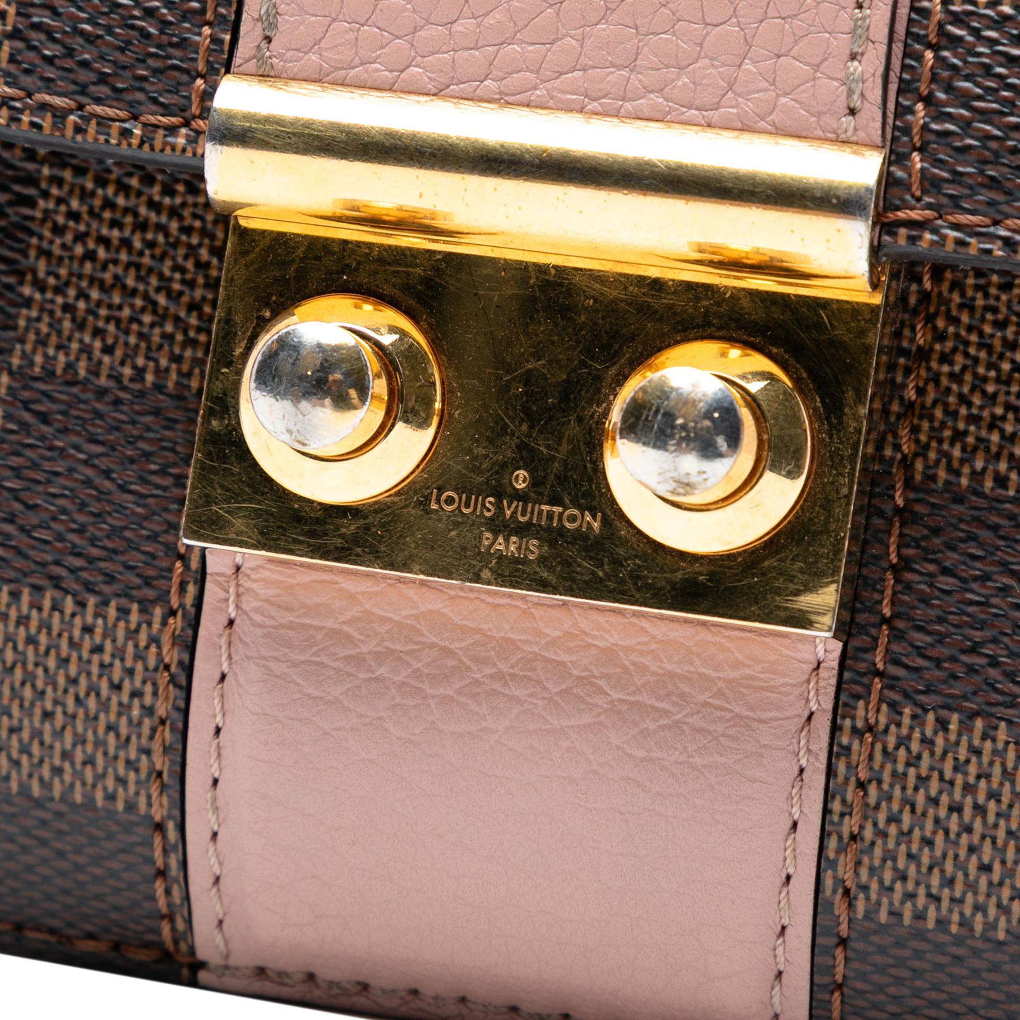 Louis Vuitton Damier Ebene Cuir Taurillon Wight