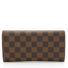 Louis Vuitton Damier Ebene Emilie Wallet