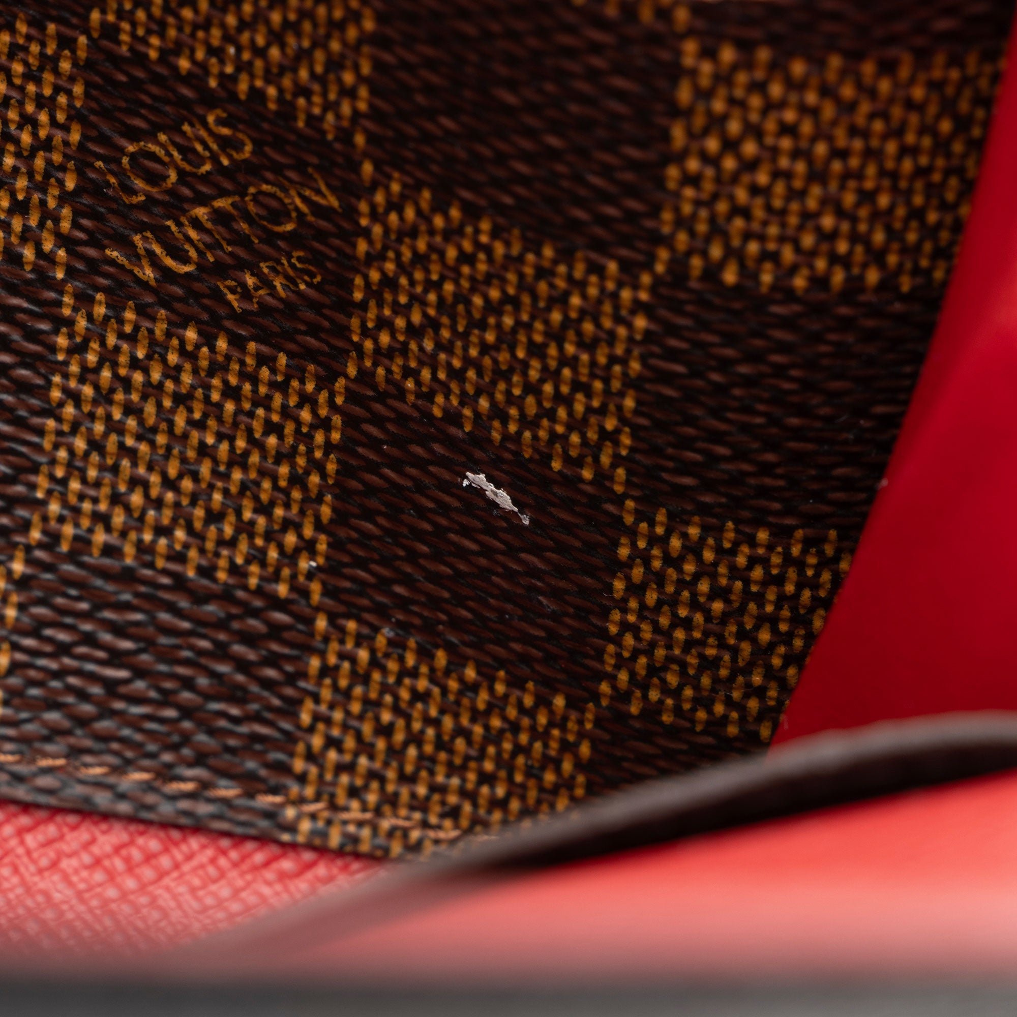 Louis Vuitton Damier Ebene Emilie Wallet
