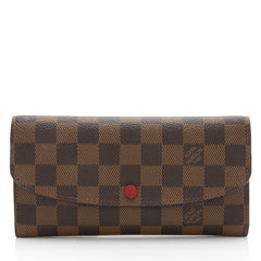 Louis Vuitton Damier Ebene Emilie Wallet