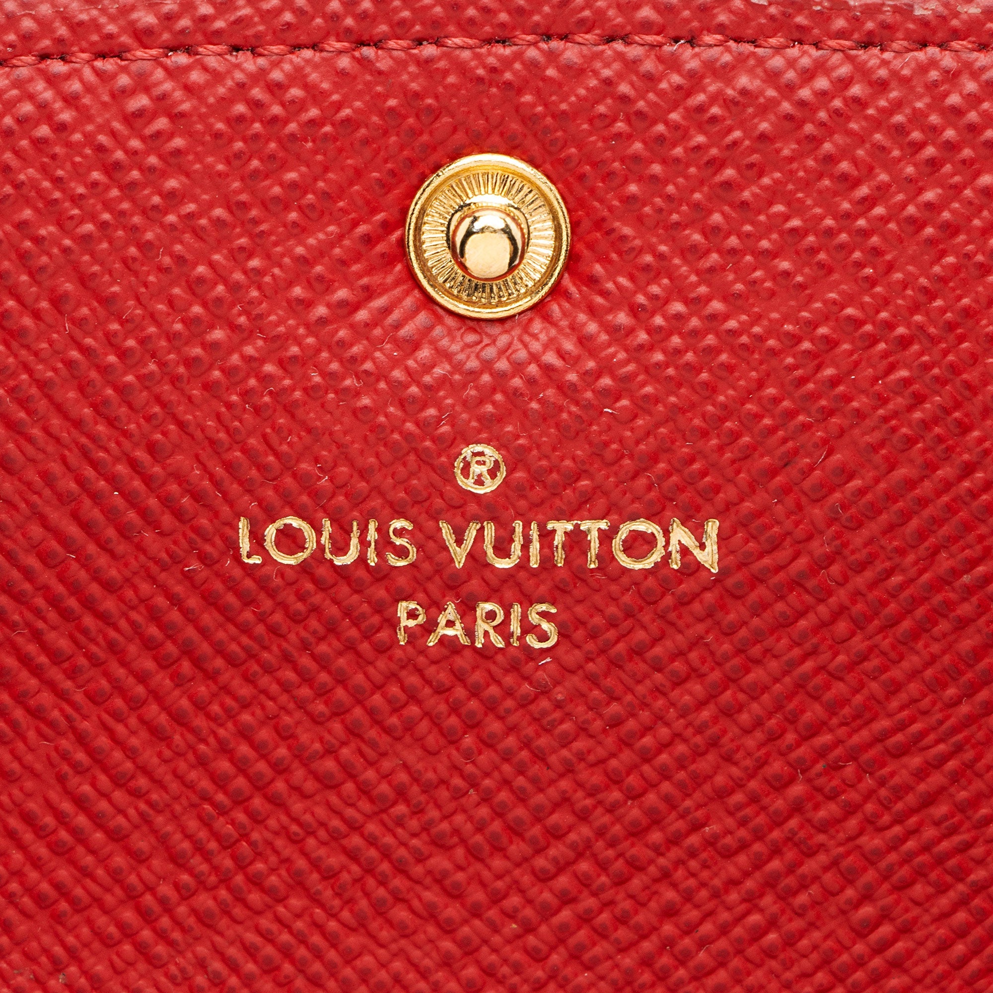 Louis Vuitton Damier Ebene Emilie Wallet