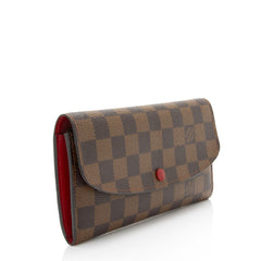 Louis Vuitton Damier Ebene Emilie Wallet