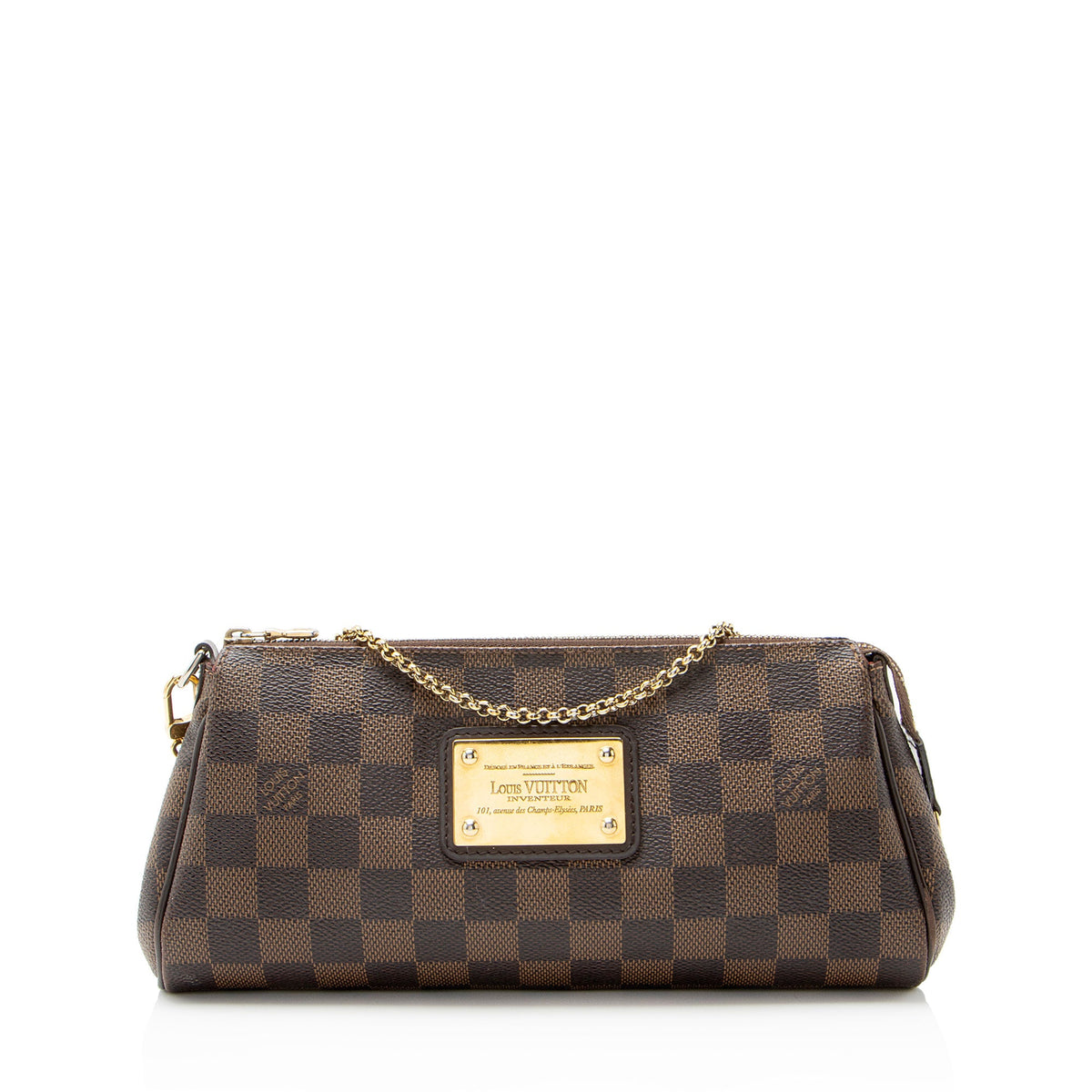 Louis Vuitton Damier Ebene Eva Clutch