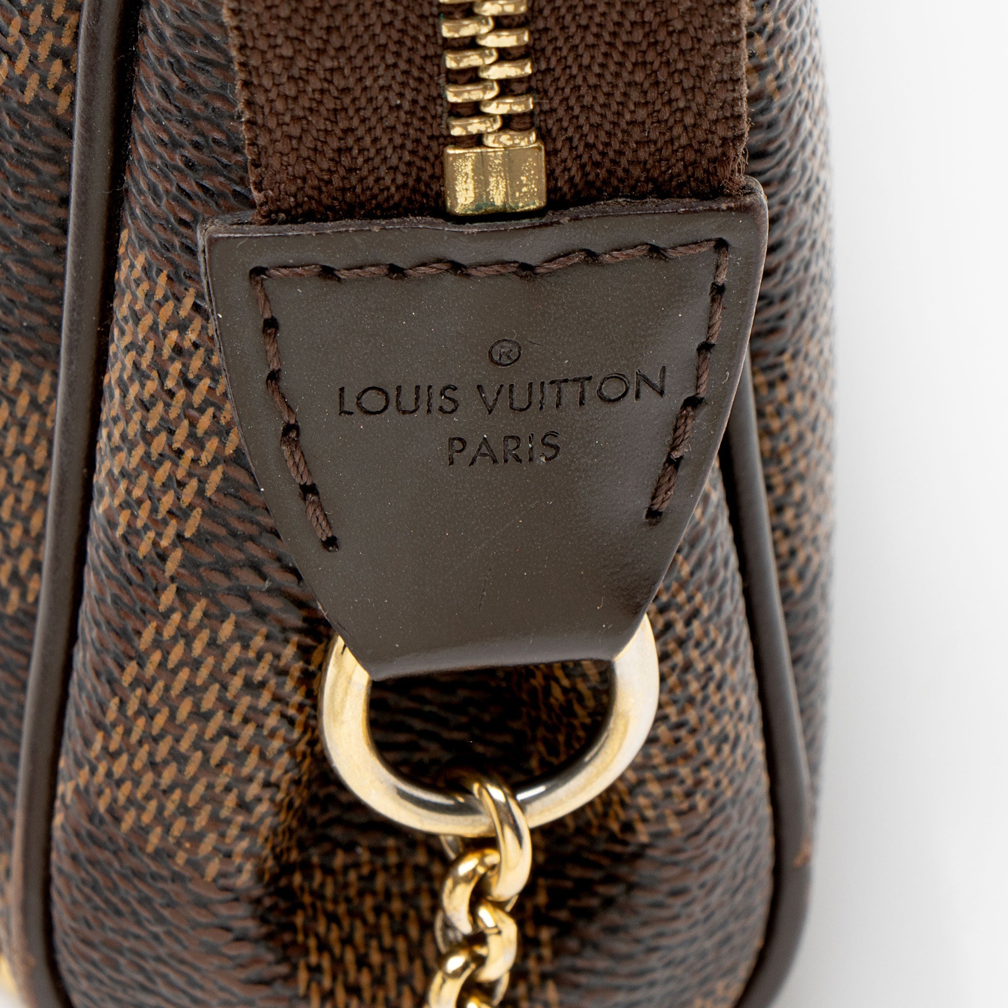 Louis Vuitton Damier Ebene Eva Clutch