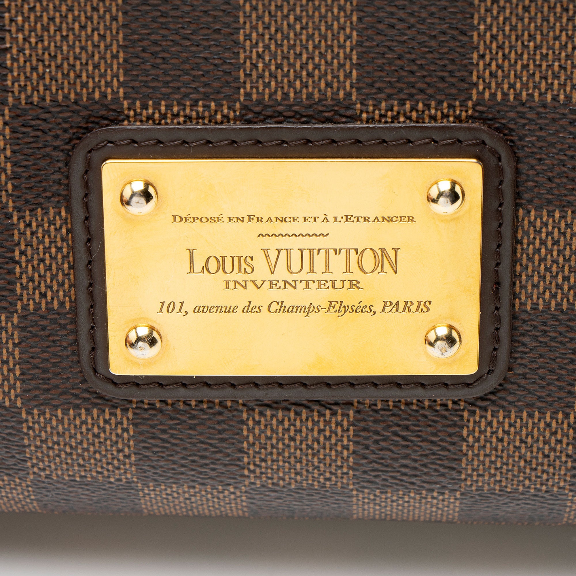 Louis Vuitton Damier Ebene Eva Clutch