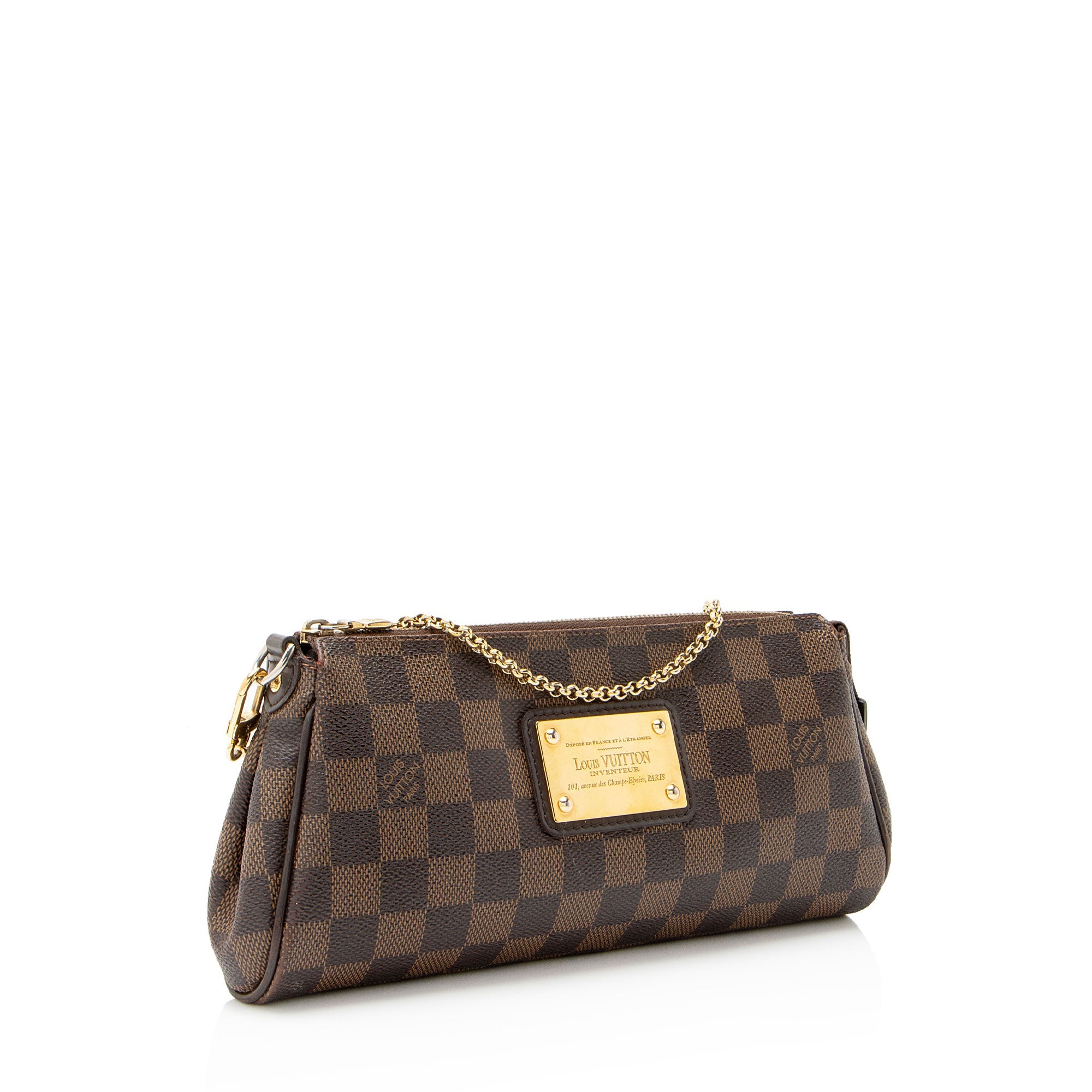 Louis Vuitton Damier Ebene Eva Clutch