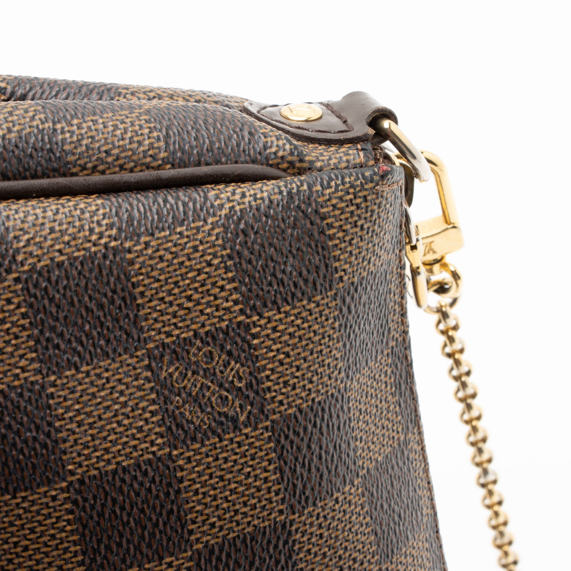 Louis Vuitton Damier Ebene Eva Clutch