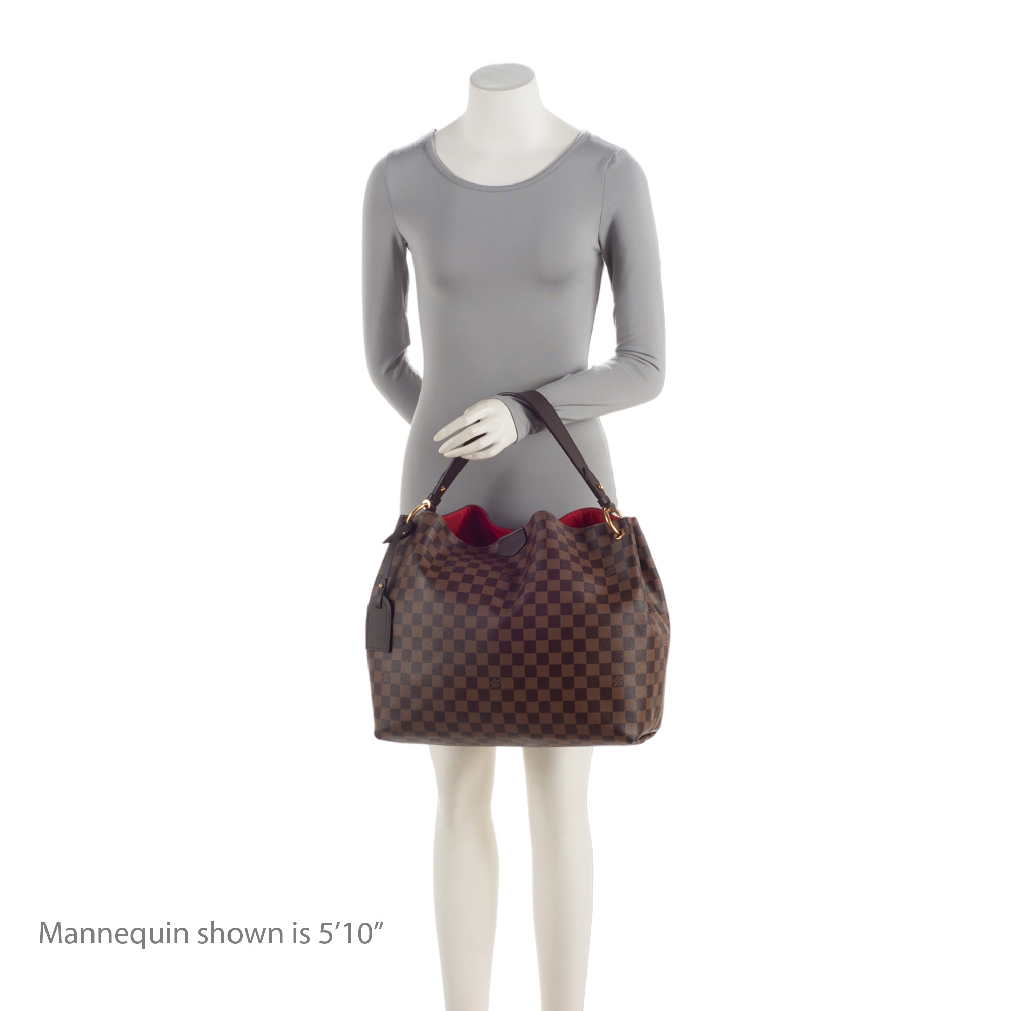 Louis Vuitton Damier Ebene Graceful MM Hobo